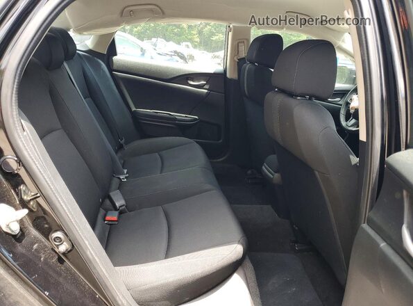 2HGFC2F53JH538626 2018 HONDA CIVIC Black Vista de los asientos traseros