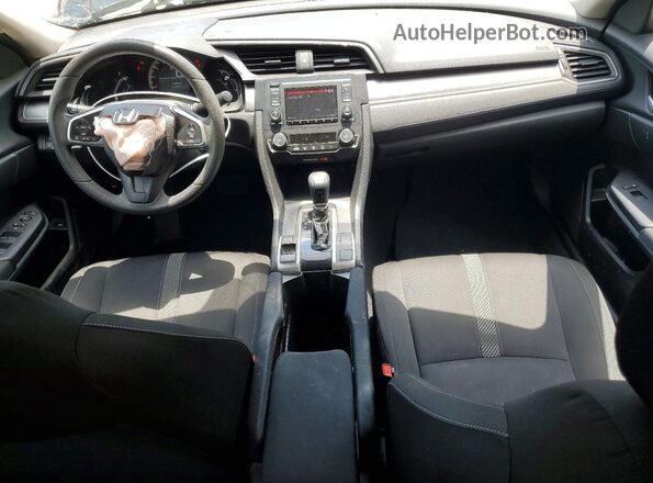 2HGFC2F53JH538626 2018 HONDA CIVIC Black Vista del salpicadero