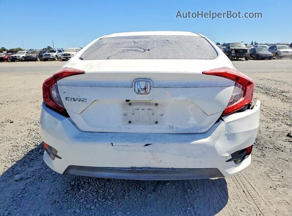 2HGFC2F53JH592993 2018 HONDA CIVIC White Trasero izquierdo