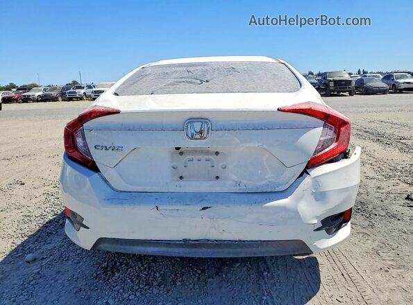 2HGFC2F53JH592993 2018 HONDA CIVIC White Vista trasera