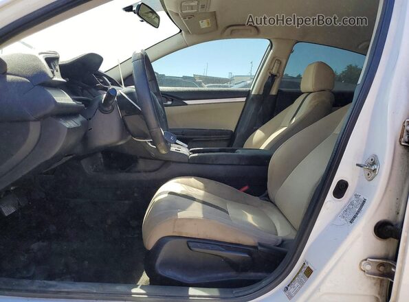 2HGFC2F53JH592993 2018 HONDA CIVIC White Vista interior delantera