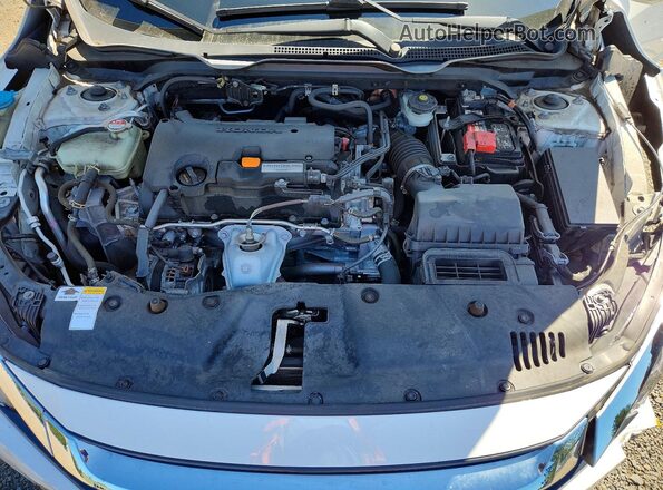 2HGFC2F54GH519818 2016 HONDA CIVIC White Вид задньої частини салону