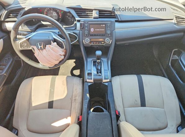 2HGFC2F54GH519818 2016 HONDA CIVIC White Вид панелі приладів