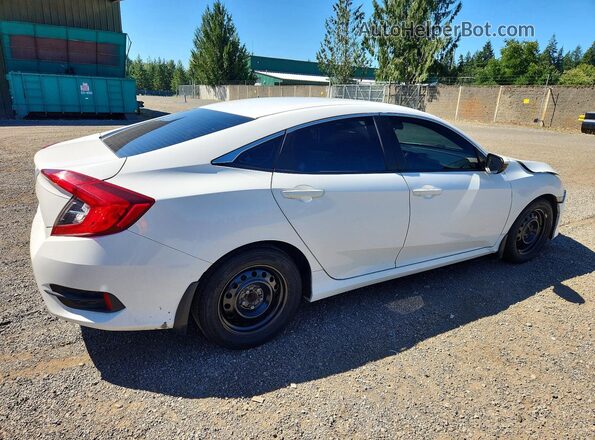 2HGFC2F54GH519818 2016 HONDA CIVIC White Задня права чверть