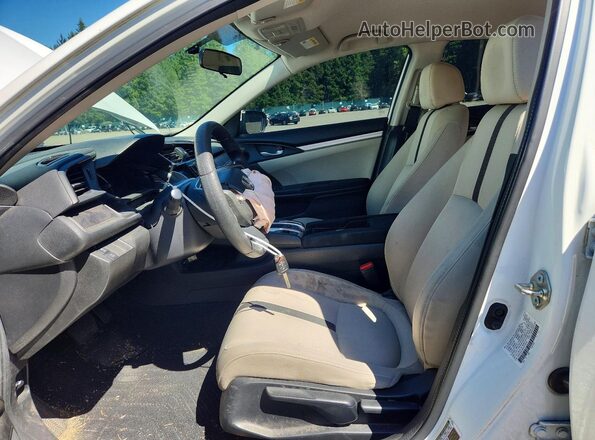 2HGFC2F54GH519818 2016 HONDA CIVIC White Вид салону спереду