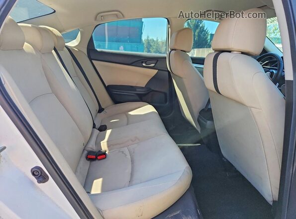 2HGFC2F54GH519818 2016 HONDA CIVIC White Вид задніх сидінь