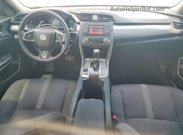 2HGFC2F54GH554780 2016 HONDA CIVIC Red Vista del salpicadero