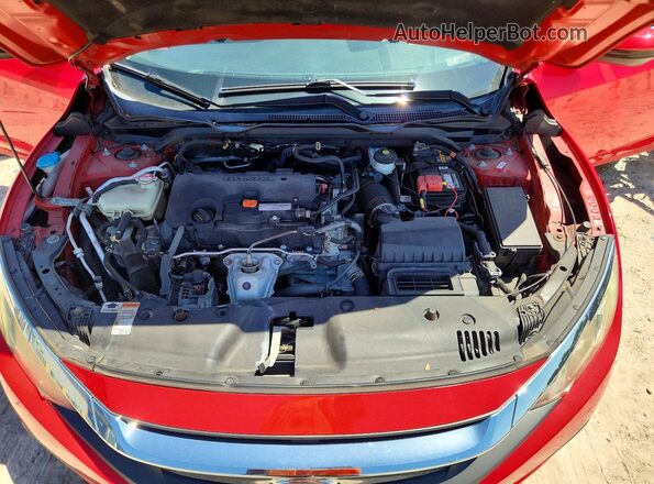 2HGFC2F54GH554780 2016 HONDA CIVIC Red Vista interior trasera