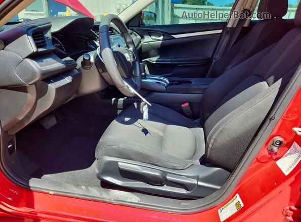 2HGFC2F54GH554780 2016 HONDA CIVIC Red Vista interior delantera