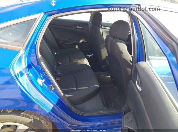 2HGFC2F54GH565827 2016 HONDA CIVIC Blue VIN կոդի պիտակի տեսք