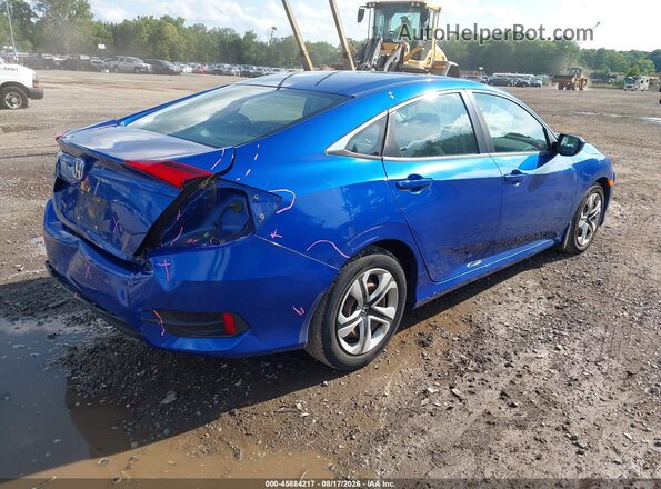 2HGFC2F54GH565827 2016 HONDA CIVIC Blue Հետևի աջ