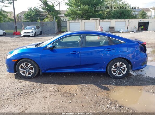 2HGFC2F54GH565827 2016 HONDA CIVIC Blue Սալոնի 360 աստիճան տեսք