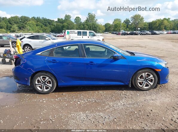 2HGFC2F54GH565827 2016 HONDA CIVIC Blue Սալոնի հետևի տեսք