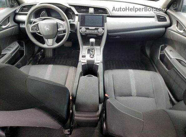 2HGFC2F54HH037366 2017 HONDA CIVIC Gray Widok deski rozdzielczej