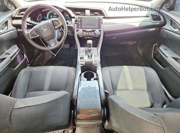 2HGFC2F54HH037948 2017 HONDA CIVIC Black Առջևի վահանակի տեսք