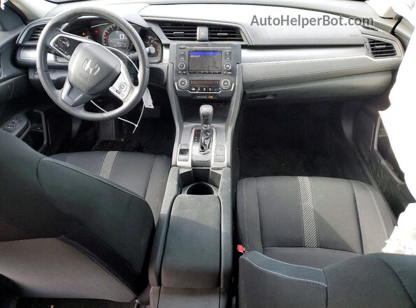 2HGFC2F54HH502518 2017 HONDA CIVIC Красный Вид панели приборов