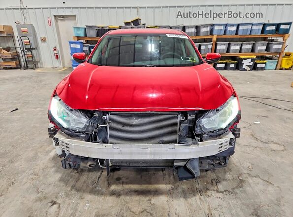 2HGFC2F54HH544655 2017 HONDA CIVIC Red წინა ხედი