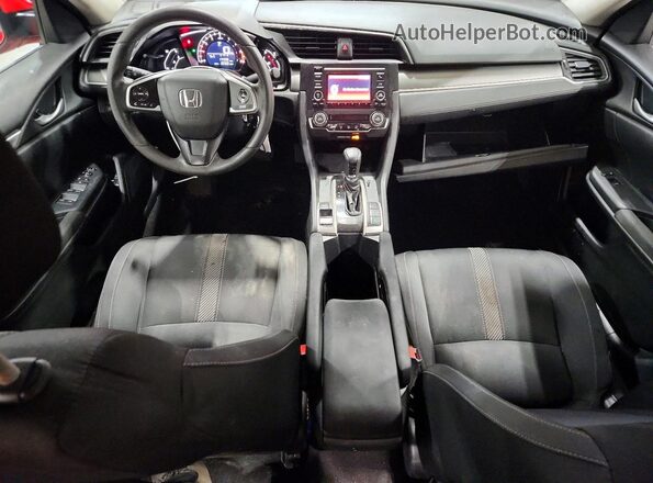 2HGFC2F54HH544655 2017 HONDA CIVIC Red წინა პანელის ხედი