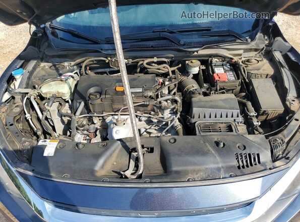 2HGFC2F54HH563707 2017 HONDA CIVIC Blue Вид задньої частини салону