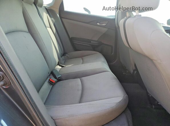 2HGFC2F54HH563707 2017 HONDA CIVIC Blue Вид задніх сидінь