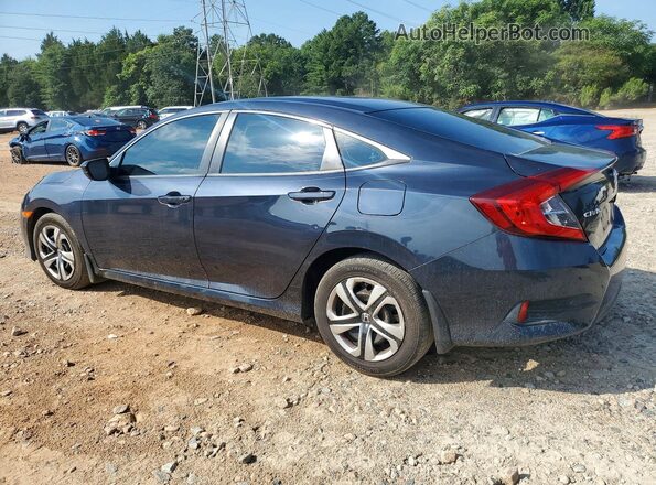 2HGFC2F54HH563707 2017 HONDA CIVIC Blue Задня ліва чверть