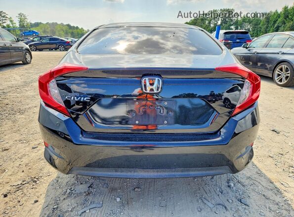 2HGFC2F54HH564873 2017 HONDA CIVIC Black Հետևի տեսք