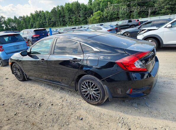 2HGFC2F54HH564873 2017 HONDA CIVIC Black Հետևի ձախ
