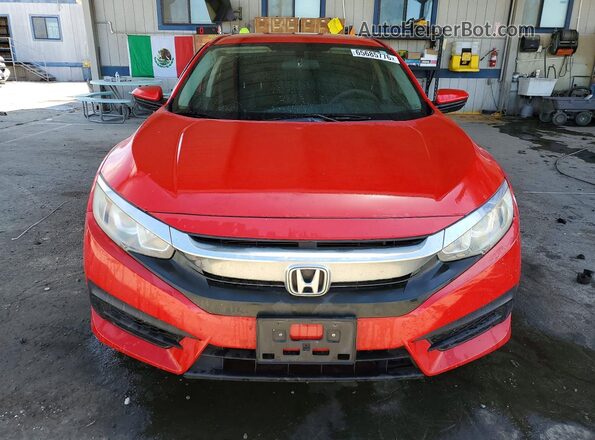 2HGFC2F54HH568342 2017 HONDA CIVIC Red Вид спереду
