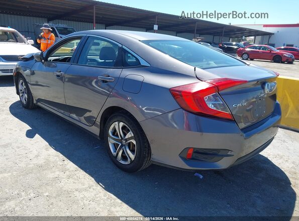 2HGFC2F54HH572312 2017 HONDA CIVIC Gray Tył lewy