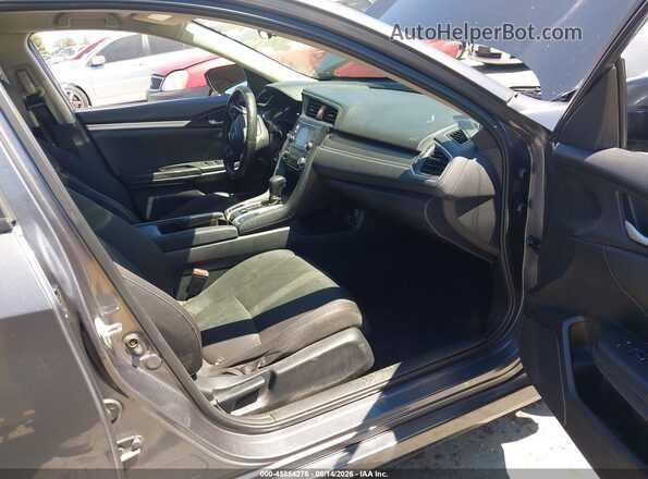 2HGFC2F54HH572312 2017 HONDA CIVIC Gray Widok wnętrza z przodu