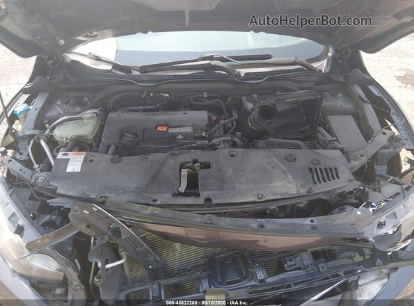 2HGFC2F54JH504808 2018 HONDA CIVIC Серый Вид сзади