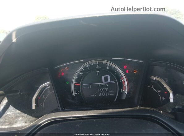 2HGFC2F54JH504808 2018 HONDA CIVIC Серый Вид задних сидений