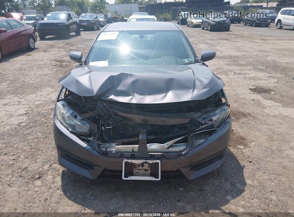 2HGFC2F54JH504808 2018 HONDA CIVIC Серый Вид щитка приборов