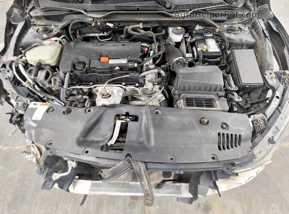 2HGFC2F54JH506851 2018 HONDA CIVIC Black უკანა სალონის ხედი
