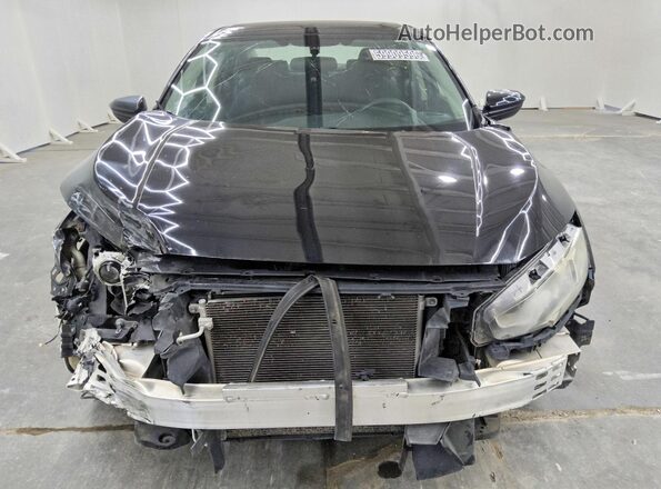 2HGFC2F54JH506851 2018 HONDA CIVIC Black წინა ხედი
