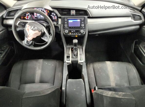 2HGFC2F54JH506851 2018 HONDA CIVIC Black წინა პანელის ხედი