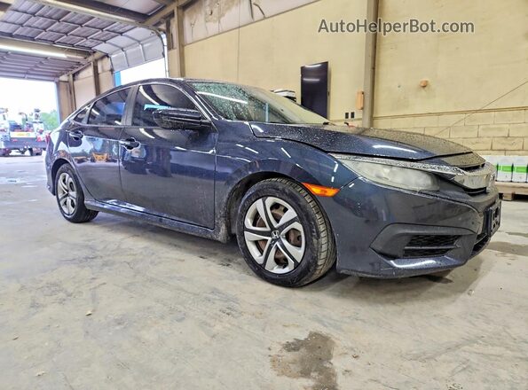 2HGFC2F54JH508860 2018 HONDA CIVIC Blue Առջևի աջ