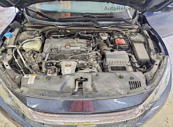 2HGFC2F54JH508860 2018 HONDA CIVIC Blue Սալոնի հետևի տեսք