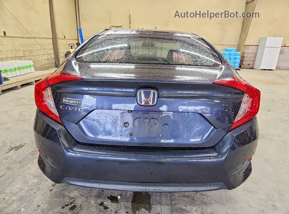 2HGFC2F54JH508860 2018 HONDA CIVIC Blue Հետևի տեսք