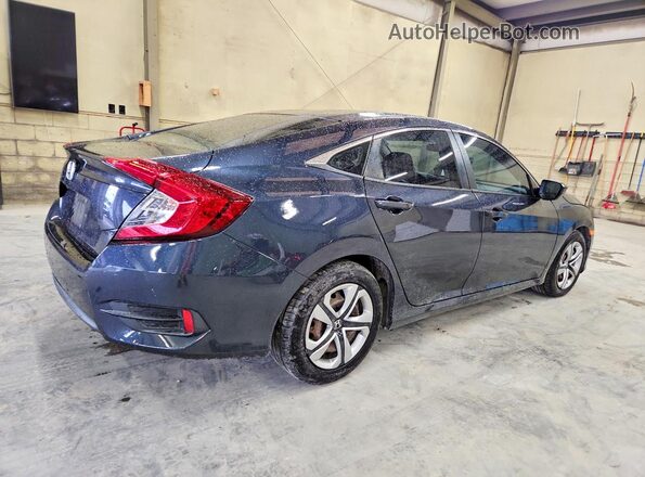 2HGFC2F54JH508860 2018 HONDA CIVIC Blue Հետևի աջ