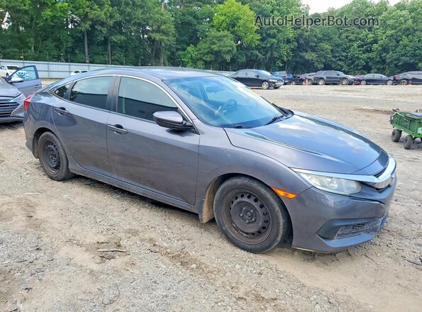 2HGFC2F54JH523200 2018 HONDA CIVIC Gray Առջևի աջ
