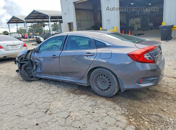 2HGFC2F54JH523200 2018 HONDA CIVIC Gray Հետևի ձախ