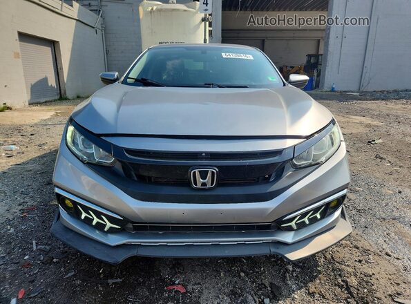 2HGFC2F54JH528199 2018 HONDA CIVIC Silver წინა ხედი
