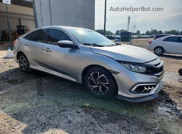 2HGFC2F54JH528199 2018 HONDA CIVIC Silver წინა მარჯვენა