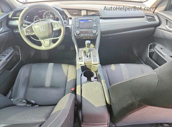 2HGFC2F54JH528199 2018 HONDA CIVIC Silver წინა პანელის ხედი