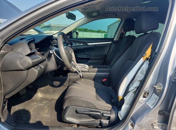 2HGFC2F54JH528199 2018 HONDA CIVIC Silver წინა სალონის ხედი