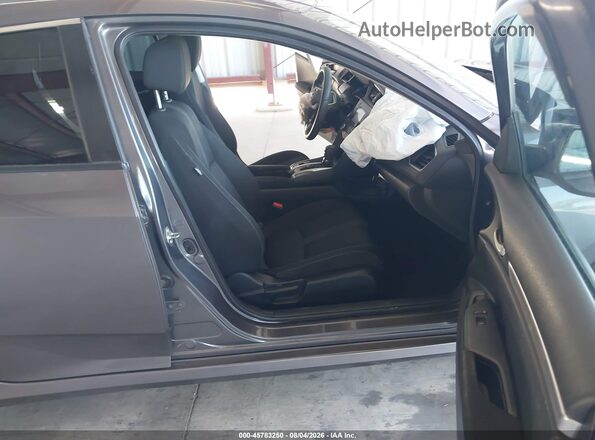 2HGFC2F54JH541504 2018 HONDA CIVIC Silver Widok wnętrza z przodu