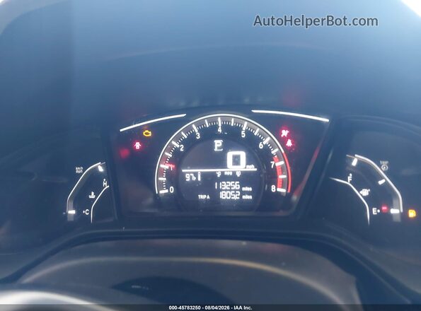 2HGFC2F54JH541504 2018 HONDA CIVIC Silver Widok tylnych siedzeń