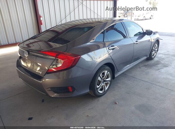 2HGFC2F54JH541504 2018 HONDA CIVIC Silver Tył prawy