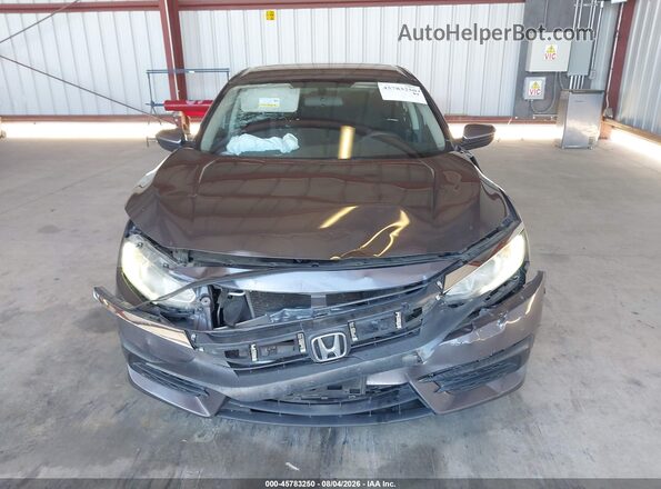 2HGFC2F54JH541504 2018 HONDA CIVIC Silver Widok zestawu wskaźników